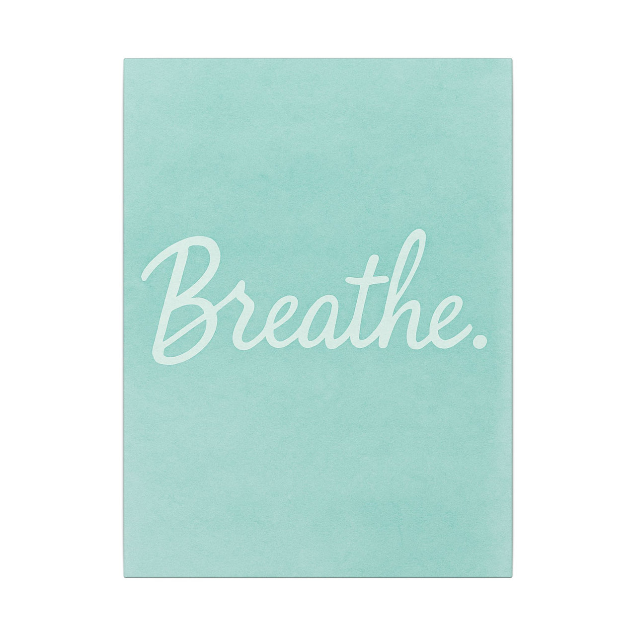 Breathe Canvas Wall Art