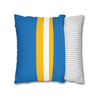 Thumbnail for Los Angeles Square Pillowcase with Custom Name & Number