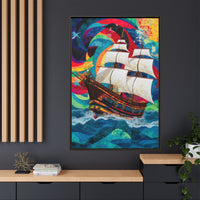 Thumbnail for Sails of Change Canvas Wall Art with Frame