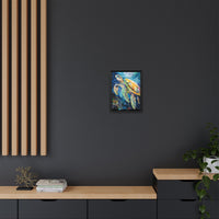 Thumbnail for Gliding Turtle Canvas Wall Art with Frame