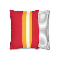 Thumbnail for Kansas City Square Pillowcase with Custom Name & Number
