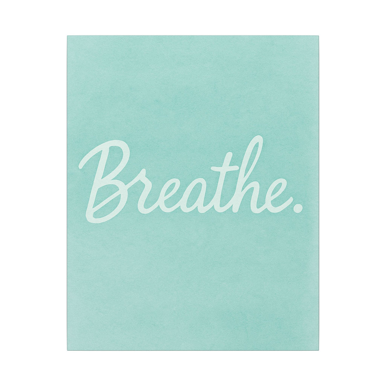 Breathe Canvas Wall Art