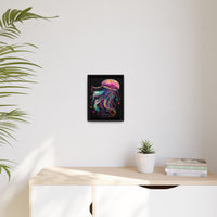 Thumbnail for Celestial Drifter Jellyfish Canvas Wall Art with Frame