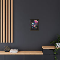 Thumbnail for Celestial Drifter Jellyfish Canvas Wall Art with Frame