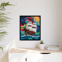 Thumbnail for Sails of Change Canvas Wall Art with Frame