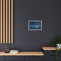 Thumbnail for Sail Into Stillness Canvas Wall Art with Frame
