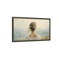 Thumbnail for Where the Sky Meets Her Canvas Wall Art with Frame