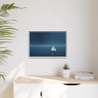Thumbnail for Sail Into Stillness Canvas Wall Art with Frame