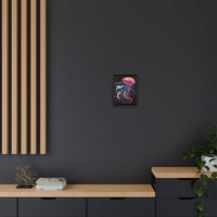 Thumbnail for Celestial Drifter Jellyfish Canvas Wall Art with Frame