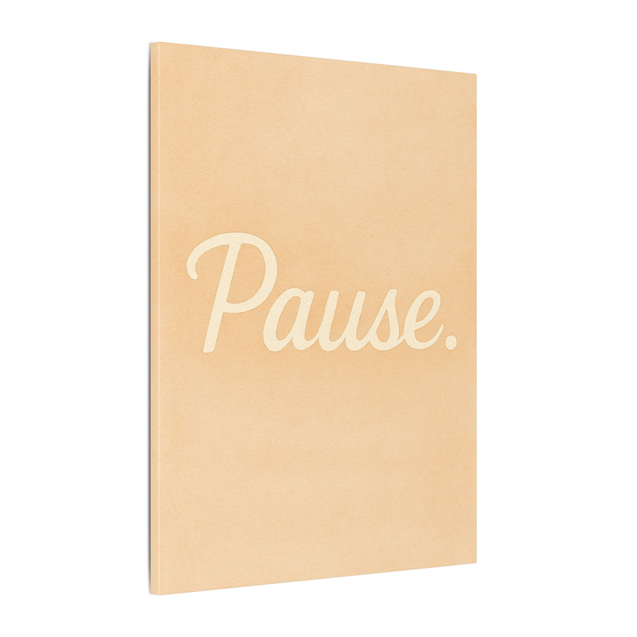 Pause Canvas Wall Art