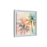 Thumbnail for Palm Glow Canvas Wall Art with Frame