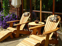 Thumbnail for Wooden Royal Elevated Reclining Adirondack Chair (Large)