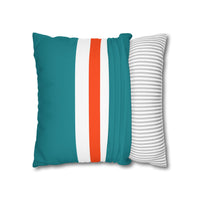 Thumbnail for Miami Square Pillowcase with Custom Name & Number