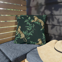 Thumbnail for Chilling Leopards Outdoor Throw Pillow