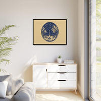 Thumbnail for Beachfire Nights Canvas Wall Art with Frame
