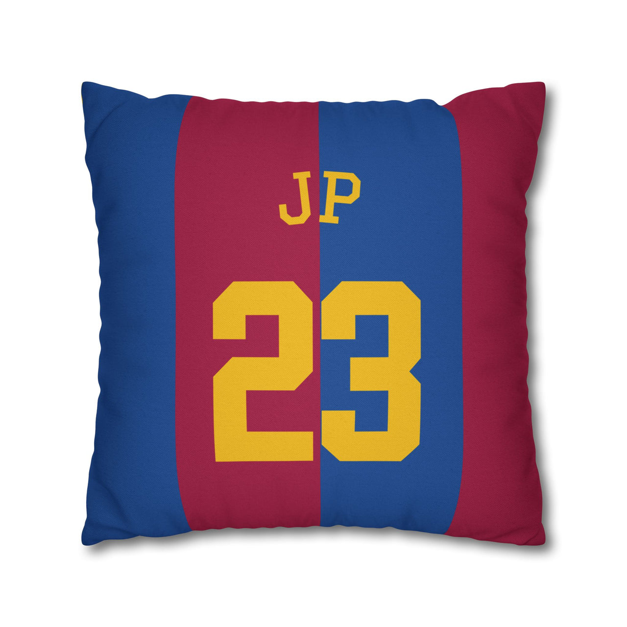Barcelona Square Pillowcase with Custom Name & Number