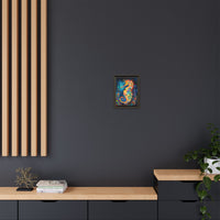 Thumbnail for Coral Carnival Seahorse Canvas Wall Art with Frame