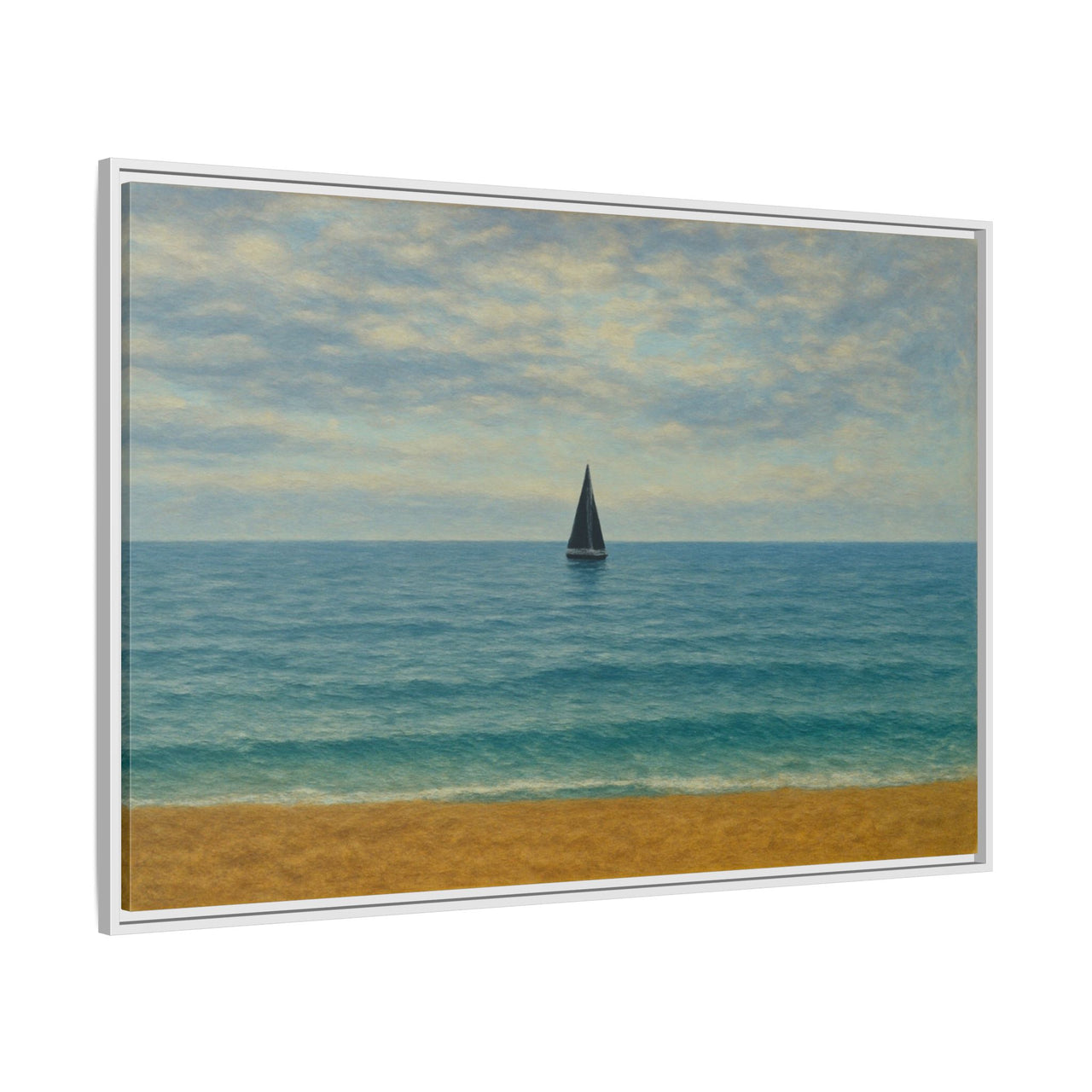 Still Waters Canvas Wall Art with Frame