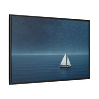 Thumbnail for Sail Into Stillness Canvas Wall Art with Frame