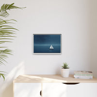 Thumbnail for Sail Into Stillness Canvas Wall Art with Frame