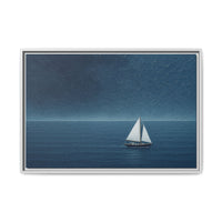 Thumbnail for Sail Into Stillness Canvas Wall Art with Frame