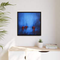 Thumbnail for Nocturne at Sea Matte Canvas Wall Art with Frame