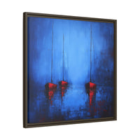 Thumbnail for Nocturne at Sea Matte Canvas Wall Art with Frame