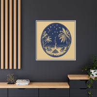 Thumbnail for Beachfire Nights Canvas Wall Art with Frame