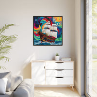 Thumbnail for Sails of Change Canvas Wall Art with Frame