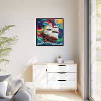 Thumbnail for Sails of Change Canvas Wall Art with Frame