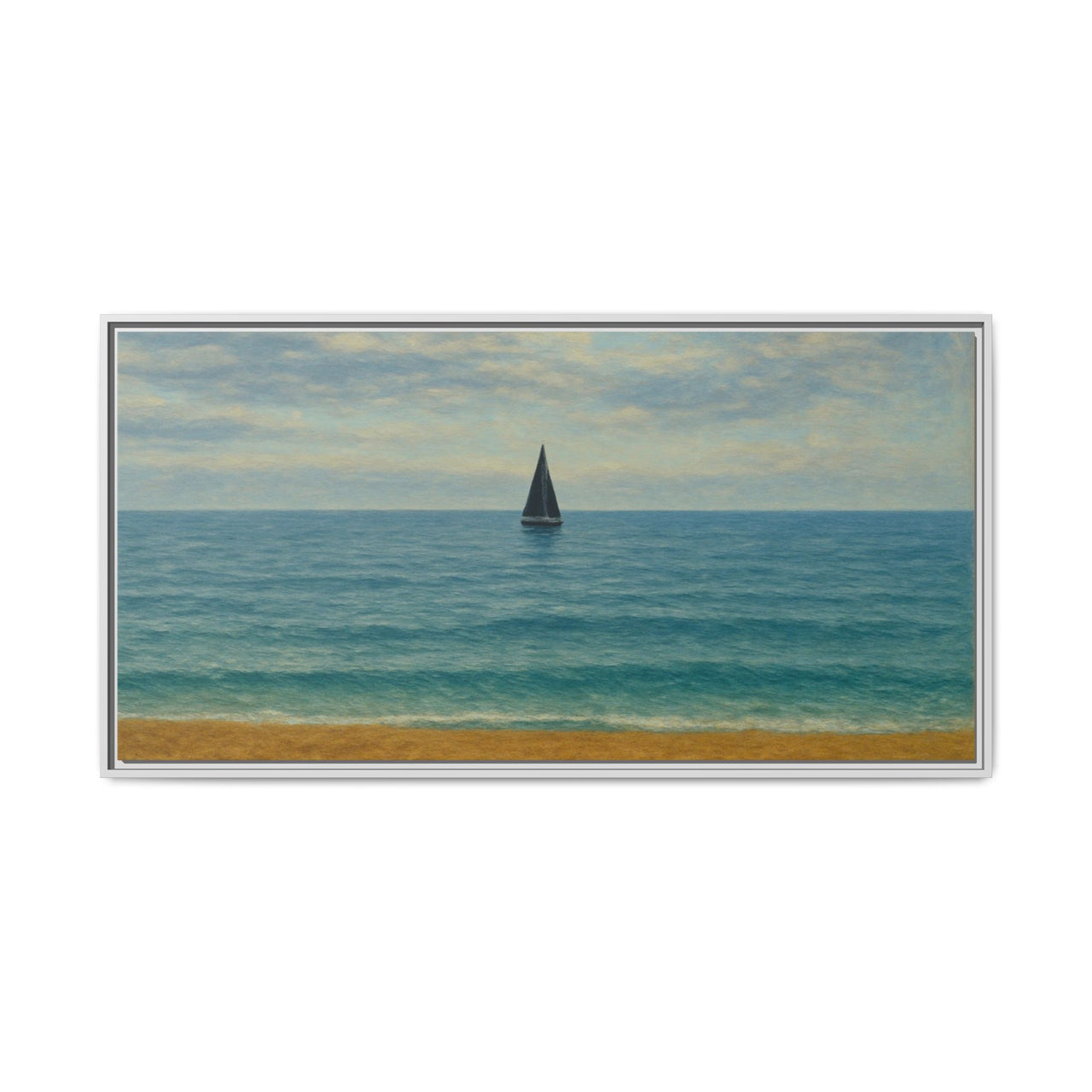 Still Waters Canvas Wall Art with Frame