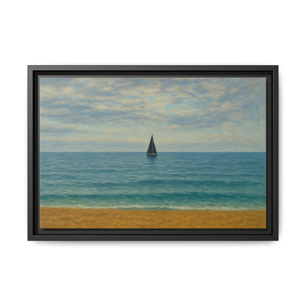Still Waters Canvas Wall Art with Frame