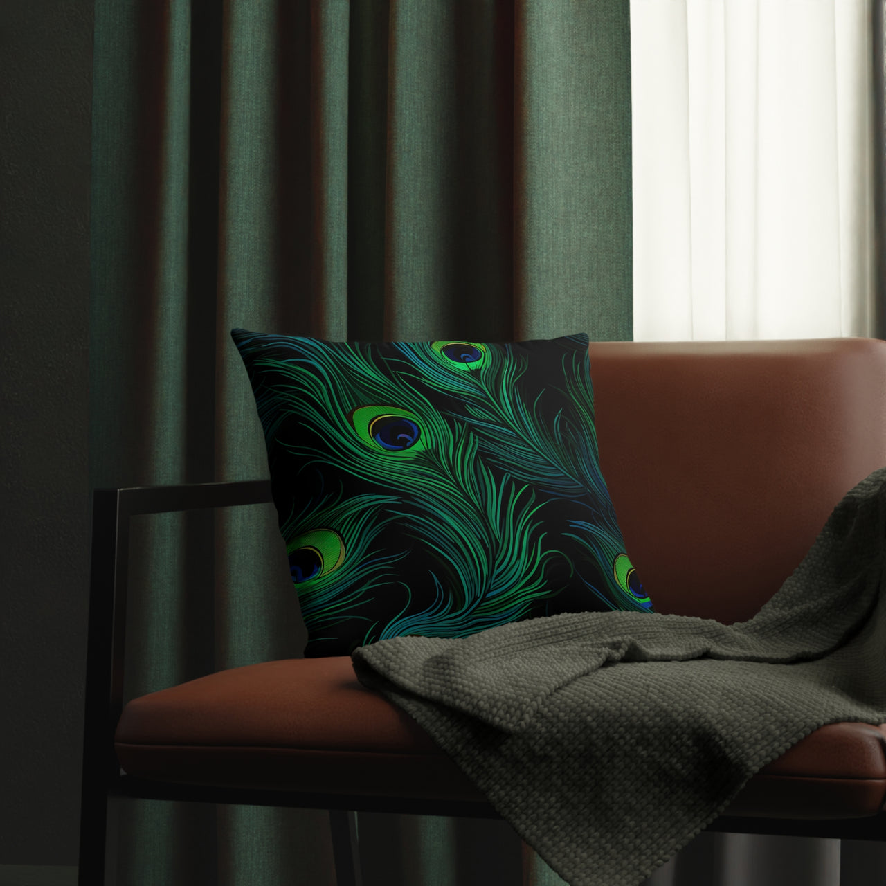 Enchanted Peacock Feathers