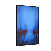 Thumbnail for Nocturne at Sea Matte Canvas Wall Art with Frame