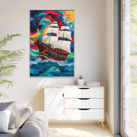Thumbnail for Sails of Change Canvas Wall Art with Frame