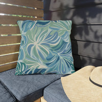 Thumbnail for Seafoam Canopy Outdoor Throw Pillow
