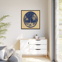 Thumbnail for Beachfire Nights Canvas Wall Art with Frame
