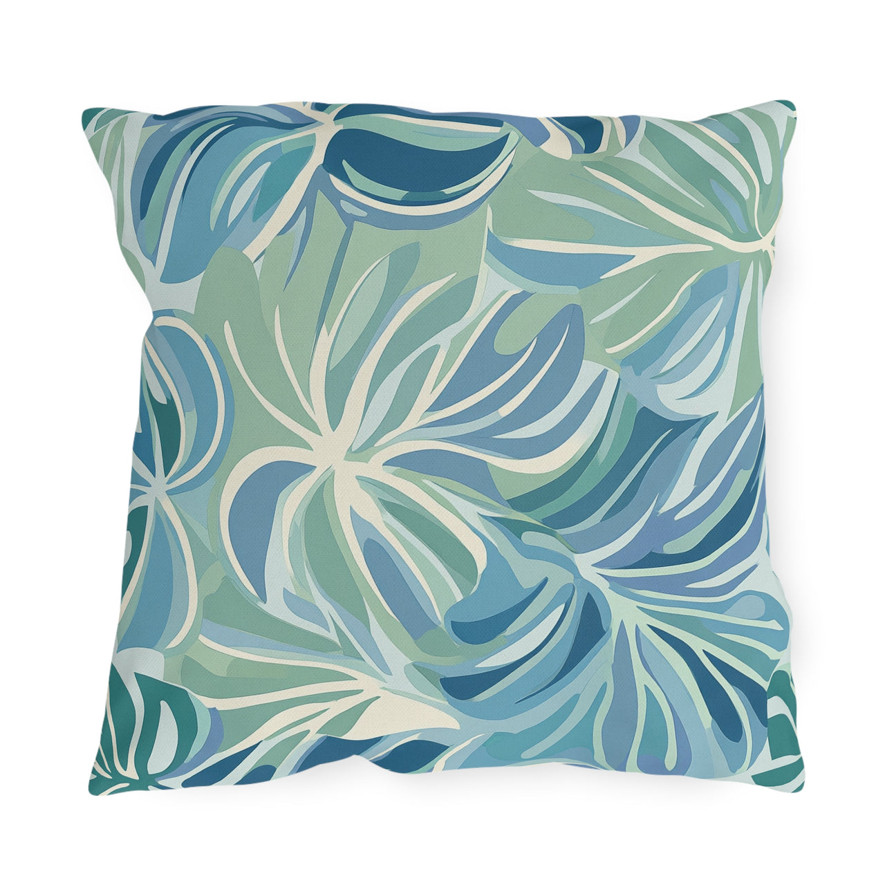 Seafoam Canopy Outdoor Throw Pillow