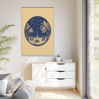 Thumbnail for Beachfire Nights Canvas Wall Art with Frame