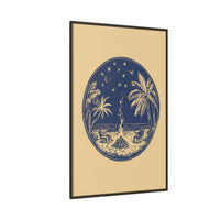 Thumbnail for Beachfire Nights Canvas Wall Art with Frame