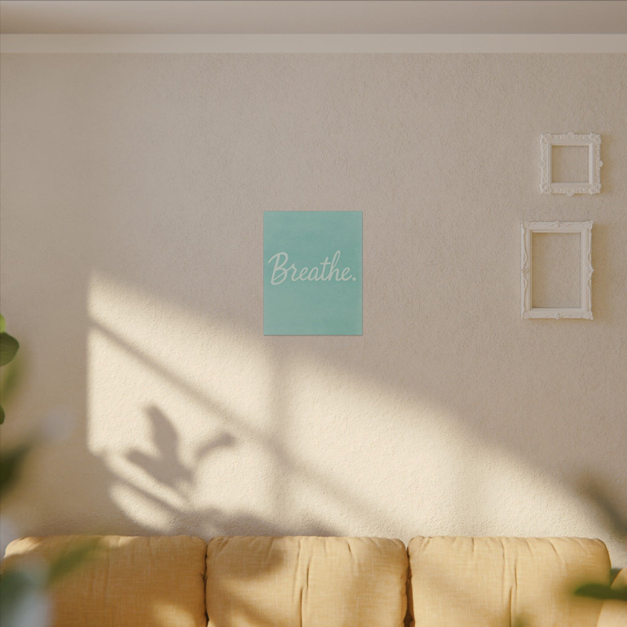Breathe Canvas Wall Art