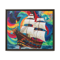 Thumbnail for Sails of Change Canvas Wall Art with Frame
