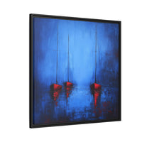 Thumbnail for Nocturne at Sea Matte Canvas Wall Art with Frame