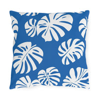 Thumbnail for Monstera Marina Outdoor Throw Pillow