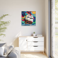 Thumbnail for Sails of Change Canvas Wall Art with Frame