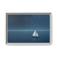 Thumbnail for Sail Into Stillness Canvas Wall Art with Frame