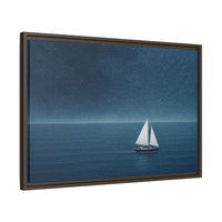 Thumbnail for Sail Into Stillness Canvas Wall Art with Frame