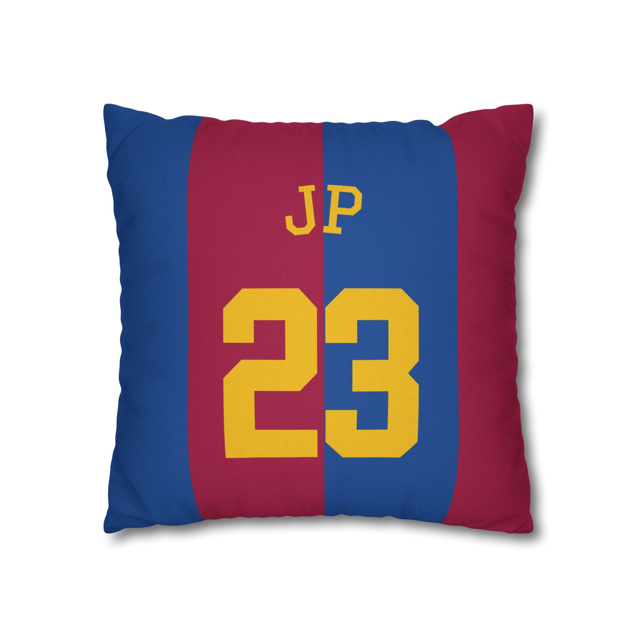 Barcelona Square Pillowcase with Custom Name & Number