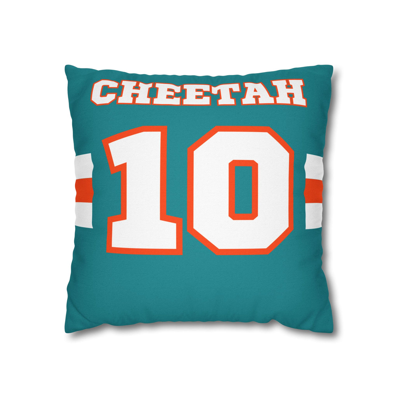 Miami Square Pillowcase with Custom Name & Number