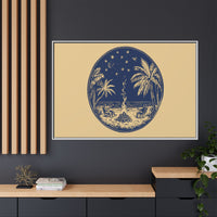 Thumbnail for Beachfire Nights Canvas Wall Art with Frame